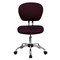 Emma and Oliver Mid-Back Mesh Padded Swivel Task Office Chair with Chrome Base